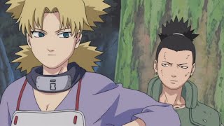 TEMARI SAVES SHIKAMARU amp BATTLES WITH TAYUYA [upl. by Matthia]