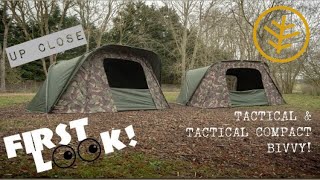 Up Close 𝗘𝗫𝗖𝗟𝗨𝗦𝗜𝗩𝗘 FIRST LOOK  Wychwood Tactical amp Compact Bivvy  MartynsAnglingAdventures [upl. by Macnair]