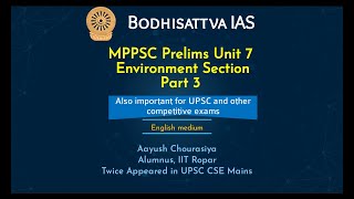 Environment Part 3  Ecological Succession Homeostasis Biotic interactions  UPSC  MPPSC [upl. by Akirdnas]