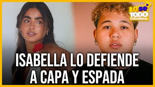 Después del escándalo por el cacho Isabella Ladera sale en defensa de Béele  Canal 1 [upl. by Nolrah]