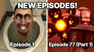 Skibidi Toilet 1  77 part 1 All Episodes New Astro Titan Cameraman Episode 78 [upl. by Enellij461]