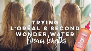 Loreal Dream Lengths Wonder Water Review [upl. by Lazos]