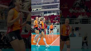 🙌🏻 Aleksia Karutasu 🟡🔴 galatasaray voleybol [upl. by Dich]