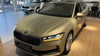 NEW Skoda SUPERB Combi LampK 2024  Visual review [upl. by Flowers316]