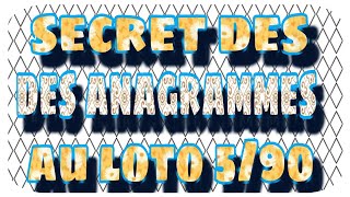 Gagner aux Loto avec anagrammes très sûrs [upl. by Tades]