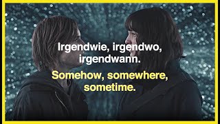 Nena  Irgendwie Irgendwo Irgendwann GERMAN amp ENGLISH LYRICS [upl. by Philcox]