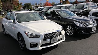 INFINITI G37 6MT Sedan Versus Q50 RED SPORT 400 [upl. by Anigriv252]