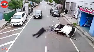 199 SHOCKING Car Crashes Moments Compilation 2024 Idiots in Cars Caught On Camera 2 [upl. by Tzong]