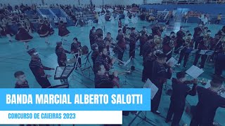 Banda Marcial Alberto Salotti  Concurso de Caieiras 2023 [upl. by Itisahc]