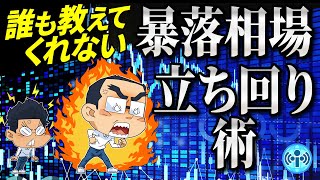 f式【暴落相場の立ち回り術】誰も教えてくれない暴落時の緊急予算や底の目途！どんな銘柄に仕掛けるのが有効？【中長期株談義】21 [upl. by Navaj]