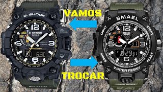 CASIO GSHOCK MODELO GWG1000 Inspiração para o SMAEL 1545D [upl. by Leiser]