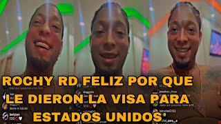 ROCHY RD FELIZ POR QUE LE DIERON LA VISA PARA ESTADOS UNIDOS [upl. by Rior]