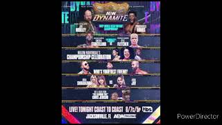 AEW DYNAMITE 4242024 REVIEW AVERAGE COME OFF OF DYNASTY [upl. by Faunia807]