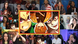 Demon Slayer Season 4 Episode 8 Reaction Mashup [upl. by Chitkara]