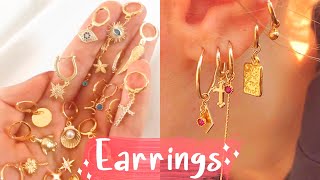 15 DIY Earrings EASY amp Adjustable How To Make Hoops amp Ear cuffs  Create Your Own Jewelry [upl. by Hinman236]