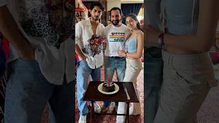 This is how Sara Ali Khan and Ibrahim celebrated their Abbu Jaan’s birthday 😍shorts [upl. by Olia982]