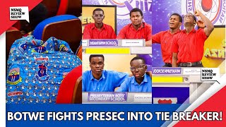 Eii 😳 Mfantsipim School Take Presec Legon Into TIE BREAKER After Riddle Round  NSMQ 2024 Semifinal [upl. by Chalmer]