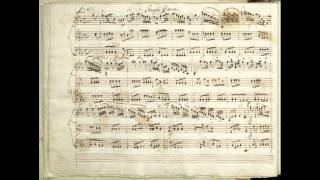 Vivaldi  Sinfonia in Do magg per archi e basso continuo de LOlimpiade autograph manuscript [upl. by Aicilif]