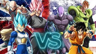 DRAGON BALL FIGHTERZ  3 vs 3 Online Party Match Team USA vs Team UK Live [upl. by Latsyk]