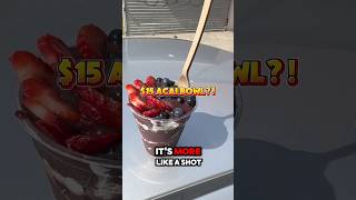 Never again nycfoodies oakberry acaì acaibowls acaibowl inflation [upl. by Honoria309]