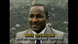 Mike McCallum vs Donald Curry Full Fight Knockout amp Highlights Caesars Palace071987 Nice KO [upl. by Nanon]