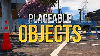 PlaceableObjects  Use items and place them on the map  FiveM Script Showcase [upl. by Justicz37]