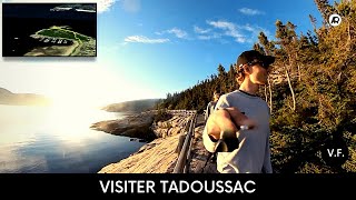 QUOI FAIRE à Tadoussac Sentier de la pointe de lIslet amp boulangerie la Ptite Cochonne à vélo [upl. by Kroo]