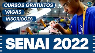 SENAI 2022 Inscrições Vagas e Cursos Gratuitos Online e Presencial [upl. by Adil]