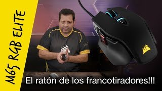 M65 RGB ELITE el ratón de los FPS y los francotiradores [upl. by Sregor457]