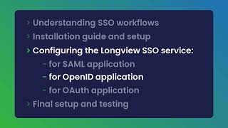 What is SSO How to use and setup Longview SSO Service [upl. by Clarance]