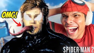 VENOM FACE REVEAL Part 3 SpiderMan 2 PS5 [upl. by Oremoh456]