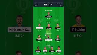 BAN vs SA today dream11 prediction team  SA vs BAN  South Africa vs Bangladesh 3rd Test dream11 [upl. by Rats454]