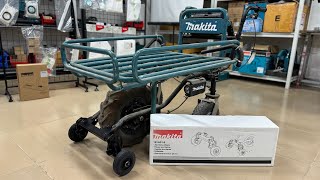 191A016 Auxiliary wheels DCU180 XCU01 Makita Cordless Wheelbarrow [upl. by Brendin]