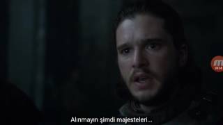 Game of Thrones 7×03 TR Jon Snow ve Daenerys Targaryen tanışması TURKCE ALTYAZILI part 2 [upl. by Arekahs]