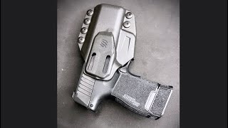 Blackhawk Stache IWB holster P365 [upl. by Ardnossak]