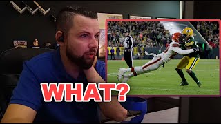 European Reacts to The Biggest Hits in American Football [upl. by Mikeb]