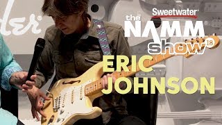 Eric Johnson previews his new semihollow signature Thinline Stratocaster [upl. by Siradal]