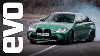 New BMW M3 v AMG 45 S v Civic Type R v Alfa Giulia Quadrifoglio  evo TRACK BATTLES [upl. by Nikral]