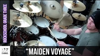 quotMaiden Voyagequot Rockschool Grade 3  Dunx Drum School [upl. by Yelbmik296]