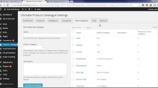 How To Use the Ultimate Product Catalog Plugin Part 2 [upl. by Haliak]