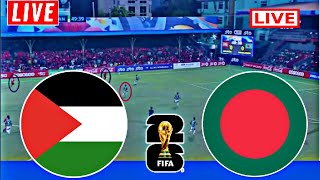 Bangladesh vs Palestine Live Score Football  Fifa World Cup qualifiers  বাংলাদেশ বনাম ফিলিস্তিন [upl. by Veta]