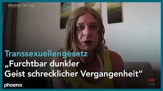 Schaltgespräch mit Tessa Ganserer zum neuen Selbstbestimmungsgesetz am 300622 [upl. by Araz656]