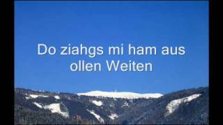 Das Original Zwischen Glockner und der Koralm Text [upl. by Nylg699]