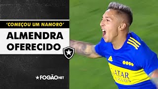 ALMENDRA DO BOCA JUNIORS É OFERECIDO AO BOTAFOGO  CLUBE INICIA NAMORO PELO JOVEM MEIA [upl. by Sanborn]