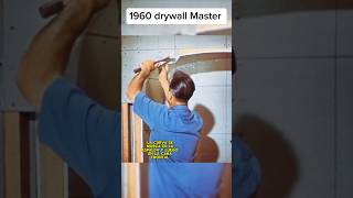 Ni con la mejor tecnología se podrá igualar a los trabajadores de antaño drywall oldschool knauf [upl. by Dulcle]