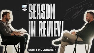 Season in Review Scott McLaughlin on fatherhood golf and an eventful 2024  INDYCAR [upl. by Ycnay]