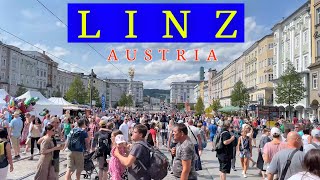 Linz Austria 22072023  Pflasterspektakel [upl. by Yessej]