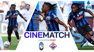 Lookman steals the show against Fiorentina  CineMatch by Iliad  Serie A 202425 [upl. by Anitsyrk717]