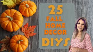 RusticFarmhouse Fall Home Decor DIYsPumpkin DecorNew crafting techniquesDollar Tree DIY Decor [upl. by Kronick]