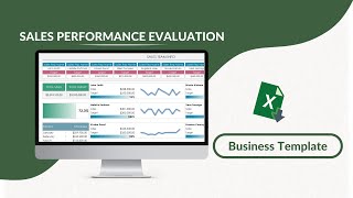 Sales Performance Evaluation Excel Template [upl. by Nurat]